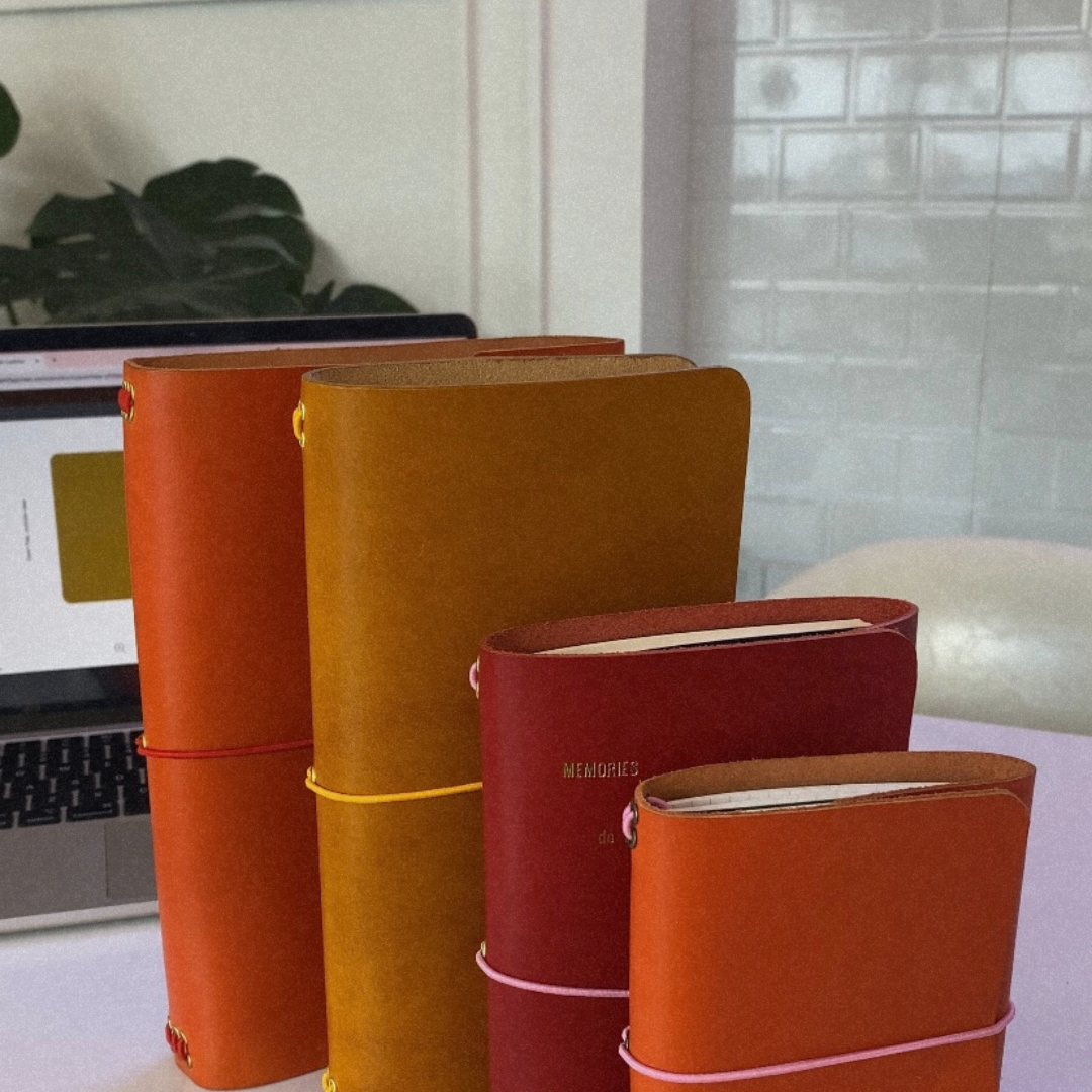 Sierra Trifold Italian Leather Journal
