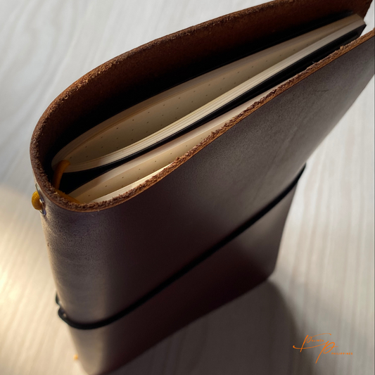 Lakbay Bifold Pull up Leather Journal
