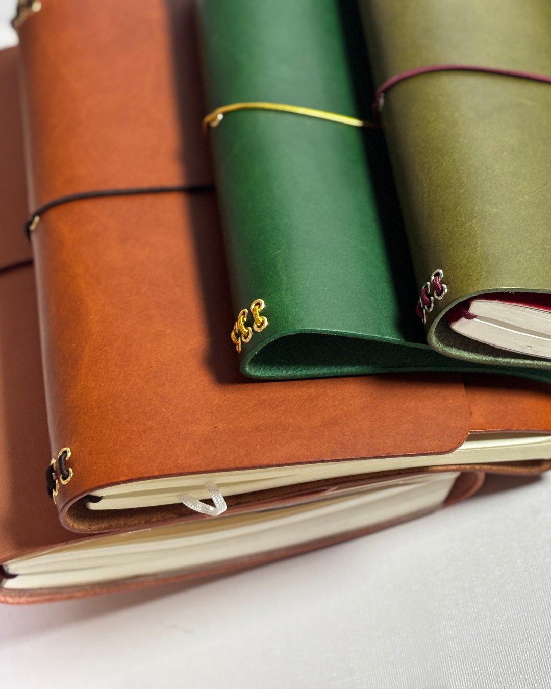 Sierra Trifold Italian Leather Journal