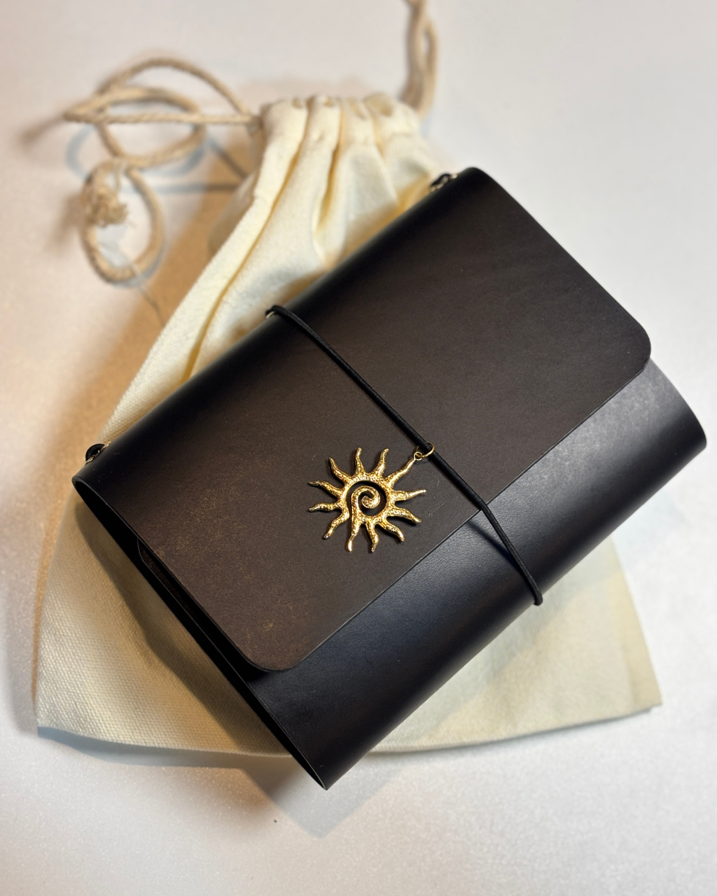 Sierra Trifold Italian Leather Journal
