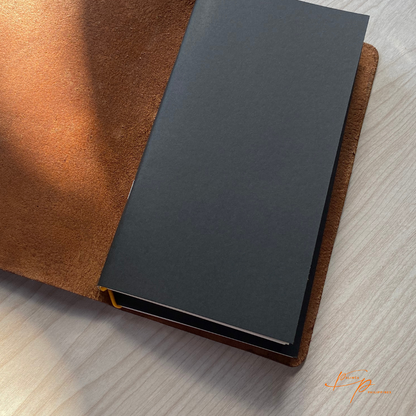 Lakbay Bifold Pull up Leather Journal